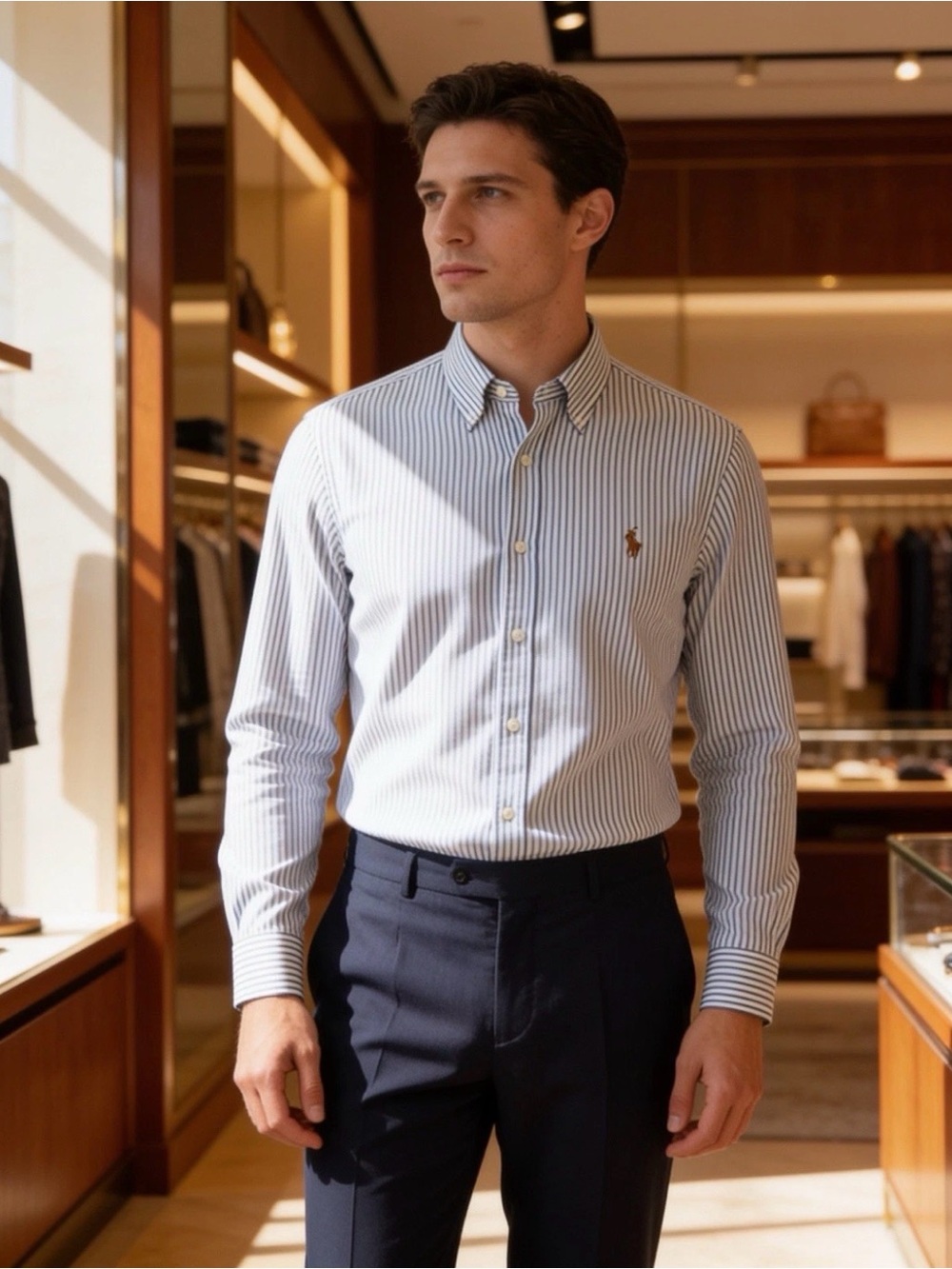 Preppy Ralph Lauren Oxford Bottom Down Shirt XXL (03G 0799)
